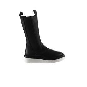 Bueno Shoes 01WT5800 Siyah Deri Kadın Bot