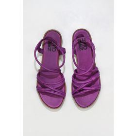 Bueno Shoes 01WU3004 Lila Deri Kadın Sandalet