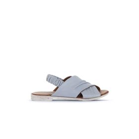 Bueno Shoes 01WU3005 Mavi Açık Deri Kadın Sandalet