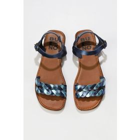 Bueno Shoes 01WU3415 Lacivert Mavi Kadın Sandalet