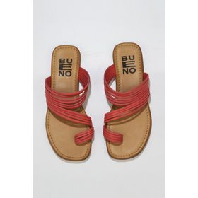 Bueno Shoes 01wu3418 Taba Deri Kadın Düz Sandalet