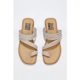 Bueno Shoes 01wu3418 Taba Deri Kadın Düz Sandalet