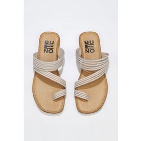 Bueno Shoes 01wu3418 Taba Deri Kadın Düz Sandalet