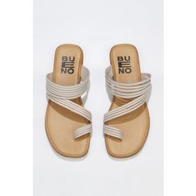 Bueno Shoes 01wu3418 Taba Deri Kadın Düz Sandalet