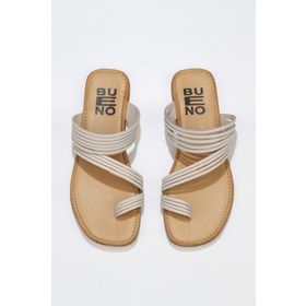 Bueno Shoes 01wu3418 Taba Deri Kadın Düz Sandalet