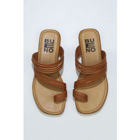 Bueno Shoes 01WU3418 Taba Deri Kadın Terlik