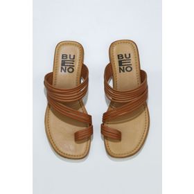 Bueno Shoes 01WU3418 Taba Deri Kadın Terlik
