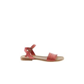 Bueno Shoes 01WU3420 Mercan Deri Kadın Düz Sandalet