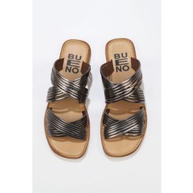 Bueno Shoes 01wu3422 Taba Parlak Deri Kadın Düz Sandalet
