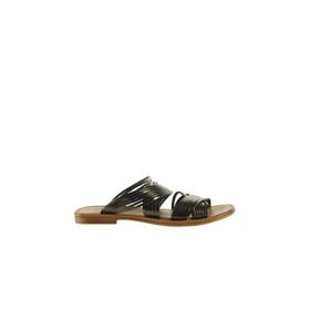 Bueno Shoes 01wu3422 Taba Parlak Deri Kadın Düz Sandalet