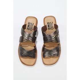 Bueno Shoes 01WU3422 Taba Parlak Deri Kadın Düz Terlik