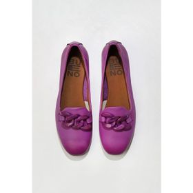 Bueno Shoes 01WU3600 Lila Deri Kadın Düz Babet