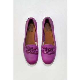 Bueno Shoes 01WU3600 Lila Deri Kadın Düz Babet