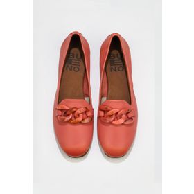 Bueno Shoes 01WU3600 Taba Deri Kadın Babet