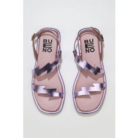 Bueno Shoes 01WU4101 Pudra Deri Kadın Düz Sandalet