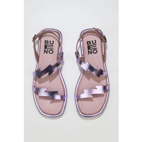 Bueno Shoes 01WU4101 Pudra Deri Kadın Düz Sandalet