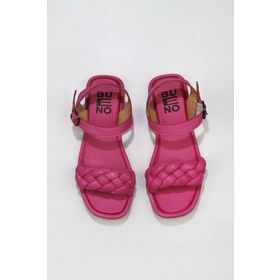 Bueno Shoes 01wu4124 Fuşya Deri Kadın Sandalet
