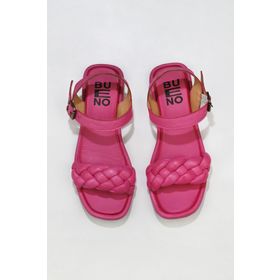 Bueno Shoes 01wu4124 Fuşya Deri Kadın Sandalet