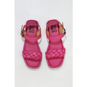 Bueno Shoes 01wu4124 Fuşya Deri Kadın Sandalet