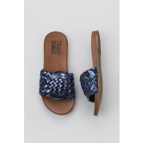 Bueno Shoes 01WU4233 Lacivert Kadın Terlik
