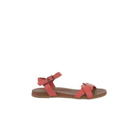 Bueno Shoes 01WU4253 Mercan Deri Kadın Düz Sandalet