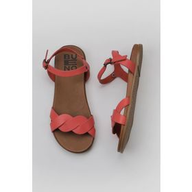 Bueno Shoes 01WU4253 Mercan Deri Kadın Düz Sandalet