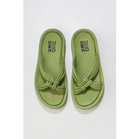 Bueno Shoes 01WU4602 Yeşil Kadın Terlik