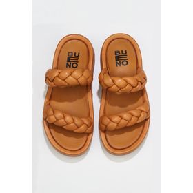 Bueno Shoes 01wu4640 Taba Deri Kadın Spor Terlik