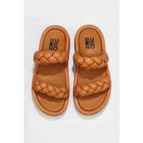 Bueno Shoes 01wu4640 Taba Deri Kadın Spor Terlik