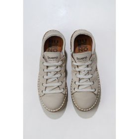 Bueno Shoes 01WU5601 Bej Flotter Deri Kadın Düz Ayakkabı