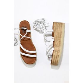 Bueno Shoes 01WU6100 Kadın Dolgu Topuklu Sandalet