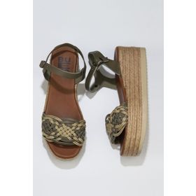 Bueno Shoes 01WU6109 Kadın Dolgu Topuklu Sandalet
