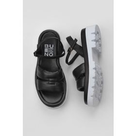 Bueno Shoes 01WU7301 Siyah Kadın Sandalet