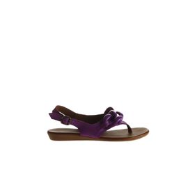 Bueno Shoes 01WU7409 Sarı Deri Kadın Düz Sandalet