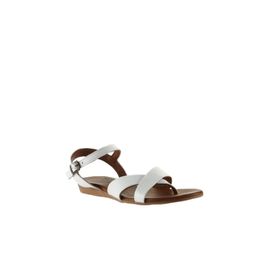 Bueno Shoes 01WU7419 Beyaz Deri Kadın Sandalet