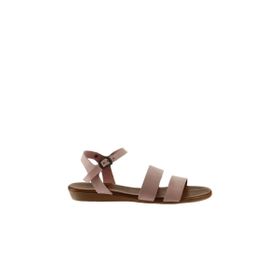 Bueno Shoes 01WU7436 Pudra Nubuk Kadın Sandalet