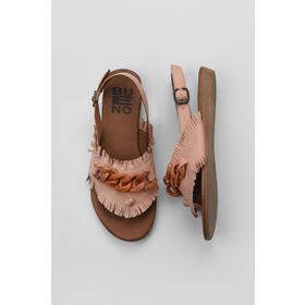 Bueno Shoes 01WU7440 Pudra Deri Kadın Sandalet