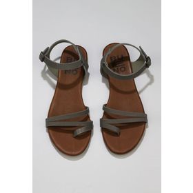 Bueno Shoes 01wu7457 Turuncu Nubuk Kadın Düz Sandalet