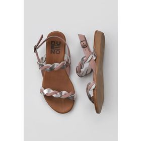Bueno Shoes 01WU7472 Pudra Multi Deri Kadın Sandalet