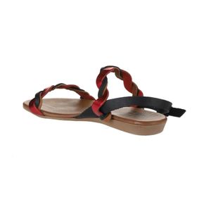 Bueno Shoes 01WU7472 Siyah Multi Deri Kadın Sandalet