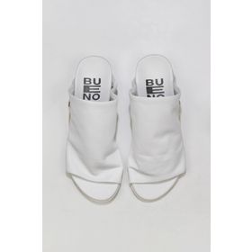 Bueno Shoes 01wu7602 Beyaz Deri Kadın Terlik