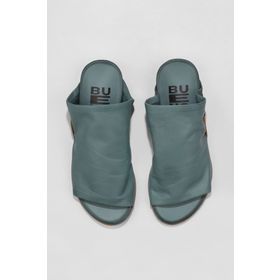 Bueno Shoes 01wu7602 Mavi Deri Kadın Terlik