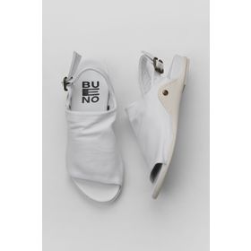 Bueno Shoes 01WU7603 Beyaz Deri Kadın Sandalet