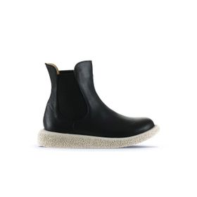Bueno Shoes 01WU8905 Siyah Deri Kadın Bot