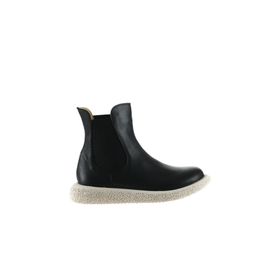 Bueno Shoes 01WU8905 Siyah Deri Kadın Bot
