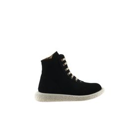 Bueno Shoes 01WU8906 Siyah Süet Kadın Bot