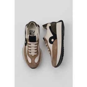 Bueno Shoes 01WV11300 Taba Multi Deri Kadın Dolgu Topuklu Spor Ayakkabı