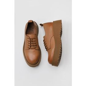 Bueno Shoes 01WV1301 Beyaz Deri Kadın Düz Dolgu Ayakkabı