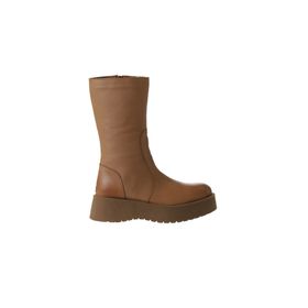 Bueno Shoes 01WV1302 Taba Açık Deri Kadın Bot