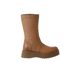 Bueno Shoes 01WV1302 Taba Açık Deri Kadın Bot